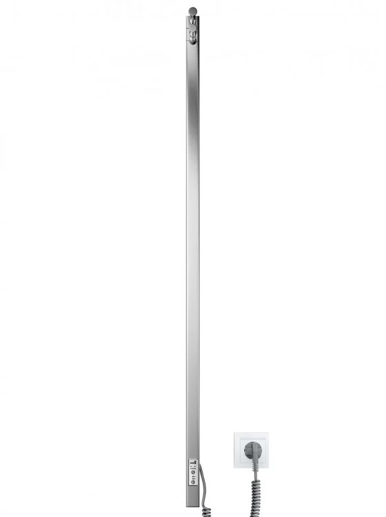 Електрична рушникосушарка Рей Кубо -І 1100x30/130 TR таймер-регулятор полірована фото