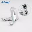 Гачок подвійний для ванної Frap F1805-2 з 2-ма накладками, білий/хром - фото №4