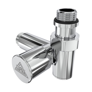 фото - Кран кутовий Laris 1/2" - 1/2" Під ТЕН 2шт. (LX-2044)