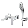 Змішувач для ванни GAPPO G3248, білий/хром - фото №9