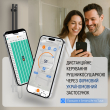 Рушникосушка електрична Navin Levante 450х1400 Sensor права з Wi-FI, чорний муар - фото №6