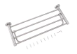 Полиця з тримачем для рушників Frap F30124, нержавіюча сталь, 600 мм - фото №4