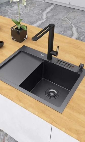 фото - Стильні та практичні кухонні мийки